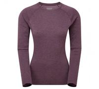 Montane F Dart Long Sleeve T-Shirt, maglietta a maniche lunghe, donna, viola 40(L) MULBERRY