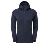 Montane F Fury Hoodie, pile, donna, blu 40(L) ECLIPSE BLUE