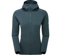 Montane F Protium Hoodie, felpa in pile, donna, verde scuro 36(S) DEEP FOREST