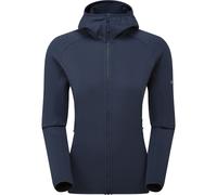 Montane F Protium Hoodie, pile, donna, blu 34(XS) ECLIPSE BLUE