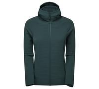 Montane F Protium Xt Hoodie, pile, donna, verde 38(M) DEEP FOREST