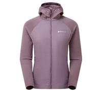 Montane F Sirocco Lite Hoodie, strato intermedio, donna, viola 38(M) MOONSCAPE
