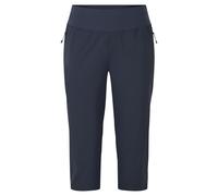 Montane F Tucana Lite Capri Pants, pantaloni da trekking, donna, blu 38(M) ECLIPSE BLUE