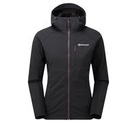 Montane Fem Krypton Hoodie, giacca softshell, donna, nero 42(XL) BLACK