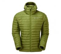 Montane Icarus Lite Hoodie, giacca in piuma, uomo, verde M(50) ALDER GREEN