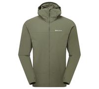 Montane Tenacity Nano Hoodie, giacca softshell, uomo, verde L(52) CAPER