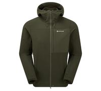Montane Tenacity Xt Hoodie, giacca softshell, uomo, verde XXL(56) OAK GREEN