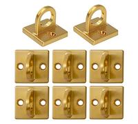 Montante a vite a parete per controllo della folla Barriere di sicurezza Barriere di sicurezza Gancio a cerchio in ottone dorato per corda VIP in velluto a barriera intrecciata (8)