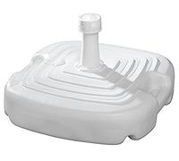 Schneider Montante dell'ombrellone in PE, Bianco, ca. 20 l