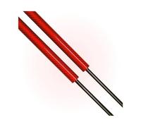 Montanti Cofano Per Toyota Per Crown Per Majesta (S180) 2004-2009 Supporti Sollevamento Cofano Anteriore Molle A Gas Ammortizzatori Q.tà (2)(Red Carbon Fiber)