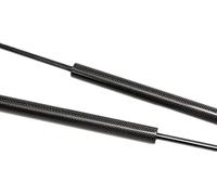 montanti del bagagliaio Per Toyota Per 4Runner N180 Per Wagon 1996-2002 Portellone posteriore Supporto di sollevamento per bagagliaio Molle a gas Ammortizzatori(Black Carbon Fiber)