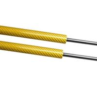 montanti del bagagliaio Per Toyota Per 4Runner N180 Per Wagon 1996-2002 Portellone posteriore Supporto di sollevamento per bagagliaio Molle a gas Ammortizzatori(Yellow Carbon Fiber)