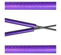 montanti sollevatori Per Fiat Per 500X 2014-2022 Anteriore Modificare Ascensore Supporta Struts Refit Serranda Montanti cofano(Purple carbon fiber)