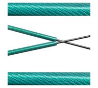 montanti sollevatori Per Fiat Per 500X 2014-2022 Anteriore Modificare Ascensore Supporta Struts Refit Serranda Montanti cofano(Green carbon fiber)