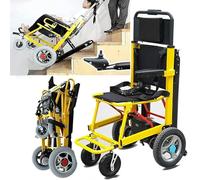 Montascale Cingolato Elettrico 2 in 1 Durata 40 Km Scale 1500 Gradini capacità di Carico di 150 kg per Anziani