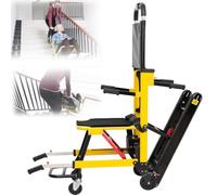 Montascale Elettrico Cingolato,Montascale Per Anziani,Montascale Elettrico,Sedia Montascale Pieghevole Leggera,Telaio In Lega Di Alluminio,Capacità Di Carico 169 Kg/373 Libbre A