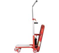 Montascale Elettrico con Binario Allargato, Design Antiscivolo A Cinque Ruote, Funzionamento Silenzioso, Super Portante, Pieghevole E Portatile, Red