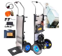 Montascale Elettrico Da 1200W - Capacità Di Carico 400 Kg, Manico Telescopico, Batteria Rimovibile Da 48 V/36 Ah, Pulsanti Sulla Maniglia (On/Off) + Interruttore Per Salire/Scendere Le Scale