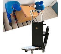 Montascale Elettrico Portatile Resistente Carrello per Sacchi con Manico Telescopico Scale su/Giù capacità di Carico 1102 Lbs Carrello Elettrico per Sacchi