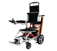 Montascale Per Anziani Sedia A Rotelle Elettrica Sedia A Rotelle Elettrica Pieghevole E Leggera Per Salire Le Scale Motore Brushless Da 200 W E Carico Massimo Di 330 Libbre Silver