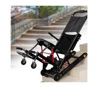 Montascale portatile senza installazione per disabili,Montascale Elettrico a Cingoli Pieghevole,Progettato per i vecchi corridoi Può essere utilizzato il 99% di tutti i corridoi,Carico 175Kg