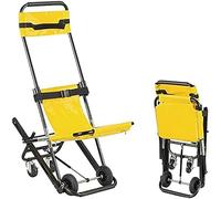 Montascale Sedia Per Scale Di Ascensore Manuale Pieghevole Portatile Con Ruota - Evacuazione 350.53 Lbs Capacità Di Carico - Lega Alluminio Scalini Ascensori Per Anziani Trasferimento