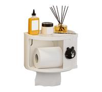 Montato per Portasciugamani Bagno con Accesso Carta e Soluzioni di Stoccaggio