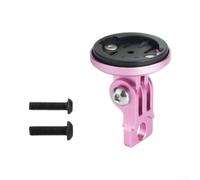 Montatura Luce e Camera in Lega per Pieghevole | Lega di alluminio CNC, peso ultra-leggero 21g, non appesantisce la bici, finitura resistente(Pink)