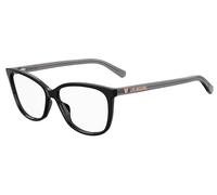 Moschino Donna MOL546/TN 807 Montature da vista Acetato Nero Squadrata