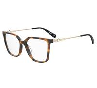 Moschino Donna MOL612 05L Montature da vista Acetato Havana Squadrata