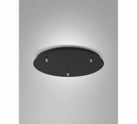 Montatura Nera Tonda 3 Fori D.400 [EEK: A++]