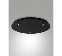 Montatura Nera Tonda 3 Fori D.500 [EEK: A++]