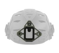Montatura NVG per Casco Tattico, per Softair, Design Minimal, Fissaggio Sicuro, Installazione Facile per Allenamento Outdoor(Green)