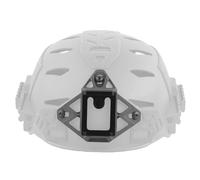 Montatura NVG per Casco Tattico, per Softair, Design Minimal, Fissaggio Sicuro, Installazione Facile per Allenamento Outdoor(Gray)