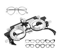 Montatura per lenti di prova ottiche, Attrezzatura per optometria per occhiali, Montatura per optometria professionale PD 48-80mm, Montatura regolabile, Occhiali con montatura per lenti di prova ottic