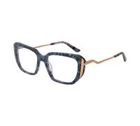 GUESS by Marciano Occhiali da vista GM 0398 092 blu/avana/oro rosa lucido