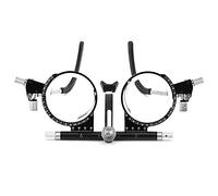 Montatura per Optometria, Montatura di Prova Regolabile Montatura per Lenti di Prova Ottica Occhiali per Test Oculistici Leggeri Montatura per Lenti per Optometria per Ottico Optometria(TF5080A)