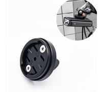 Montatura Telecamera Bici per Garmin Edge Lega Alluminio | Nylon e lega alluminio, compatibile per garmin Varia, montaggio luce posteriore, design compatto nero