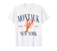 Montauk New York EST. 1660 - Vecchi Soldi, estetico, retrò Maglietta