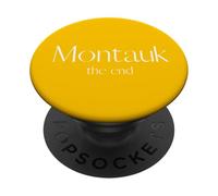 Montauk. New York. La più grande città balneare del mondo! PopSockets PopGrip Adesivo