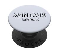 Montauk New York - Montauk NY Block PopSockets PopGrip Adesivo