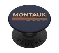 Montauk New York Vintage Stile anni '70 PopSockets PopGrip Adesivo