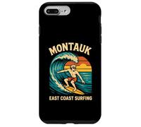 Montauk Skateboarding East Coast Surf Vintage Beach Life Custodia per iPhone 7 Plus/8 Plus