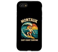 Montauk Skateboarding East Coast Surf Vintage Beach Life Custodia per iPhone SE (2020) / 7/8