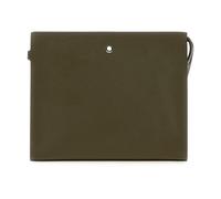 MONTBLANC, ,Bags ,Uomo ,Verde ,ONE SIZE Clutch in Pelle Sartoriale