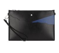Montblanc Borsa da polso Meisterstück in pelle 30 cm nero