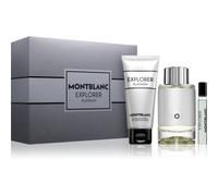 MONTBLANC Cofanetto Explorer Platinum - Eau de Parfum 100 ml + EdP 7,5 ml + Gel Doccia 100 ml