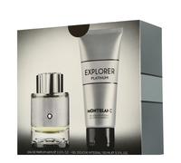 Montblanc Explorer Platinum cofanetto regalo: EDP 60 ml + doccia gel 100 ml per Uomo