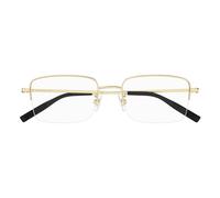 Montblanc Mb0313oa Occhiali Da Vista Uomo Oro Squadrato