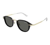 Montblanc MB0336S Sunglass Man Injection Occhiali, Uomo, Multicolore, Taglia unica